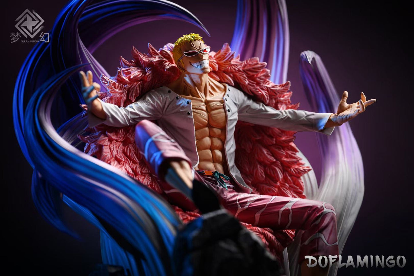 Dream Studio - Sitting Pose Donquixote Doflamingo | 坐姿 唐吉诃德·多弗朗明哥