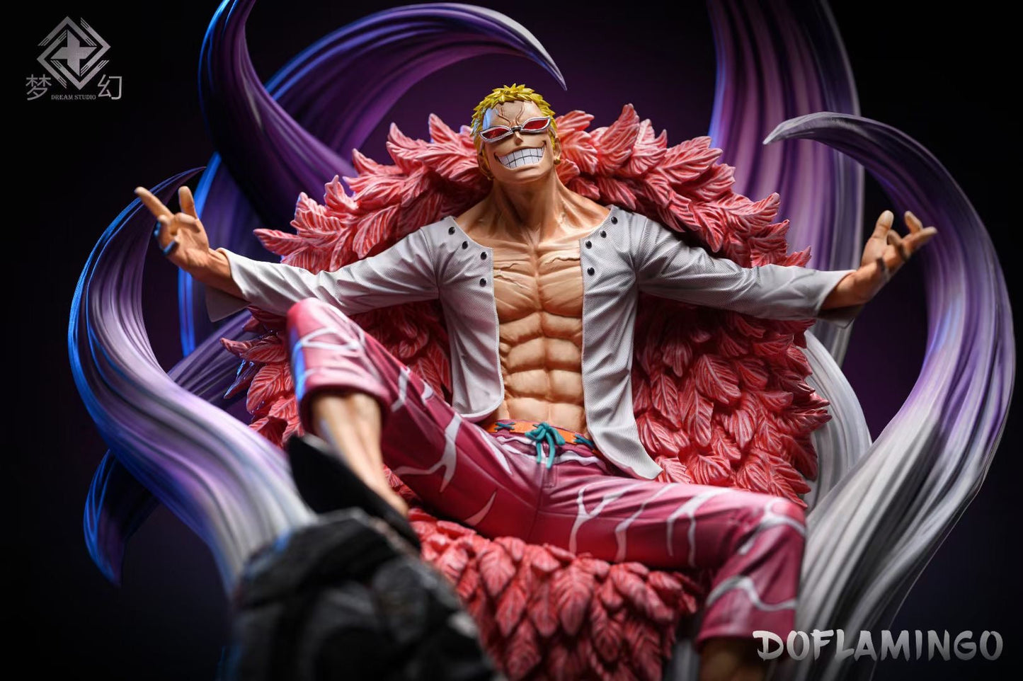 Dream Studio - Sitting Pose Donquixote Doflamingo | 坐姿 唐吉诃德·多弗朗明哥