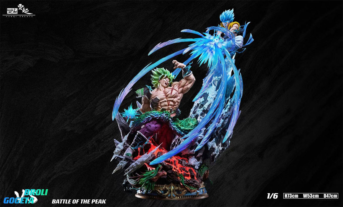 Yunqi Studio - Gogeta vs Broly | 悟吉塔 vs 布罗利