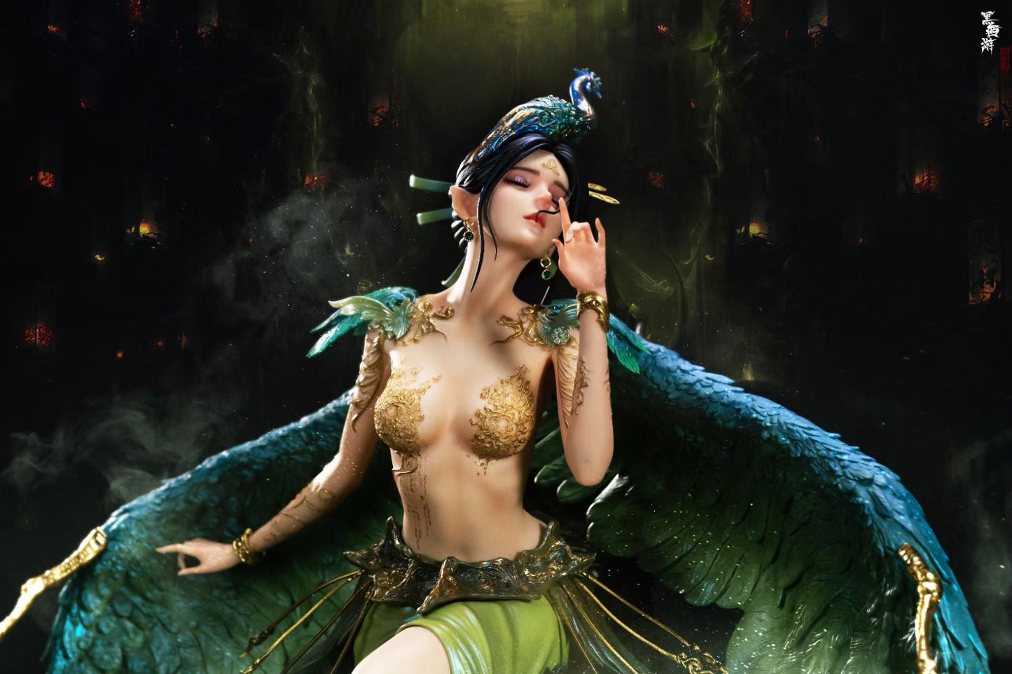 Hades Studio - Ori Creation Peacock King Ming | 原创 孔雀大明王