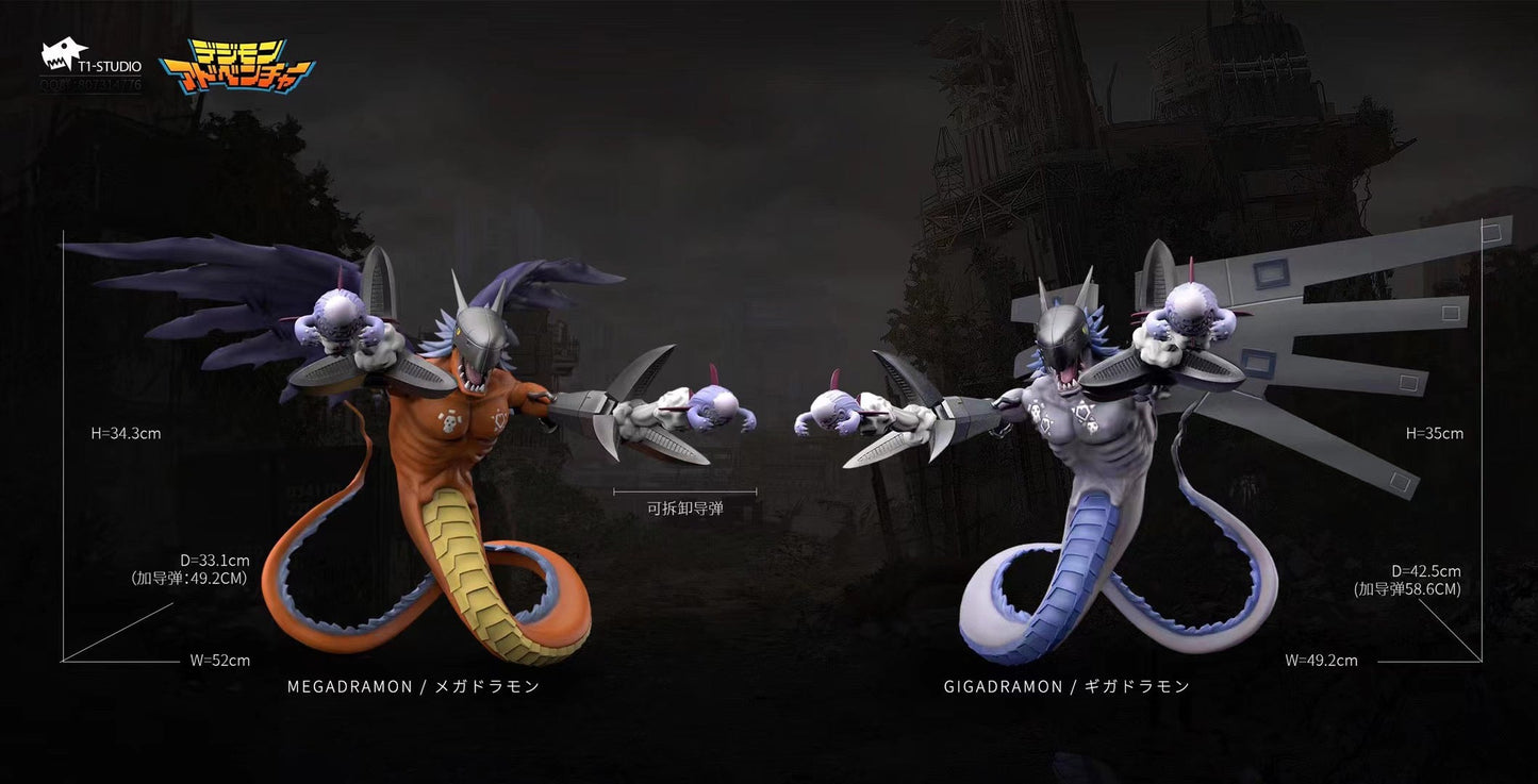 T1 Studio - Megadramon & Gigadramon | 百万龙兽 & 千兆龙兽