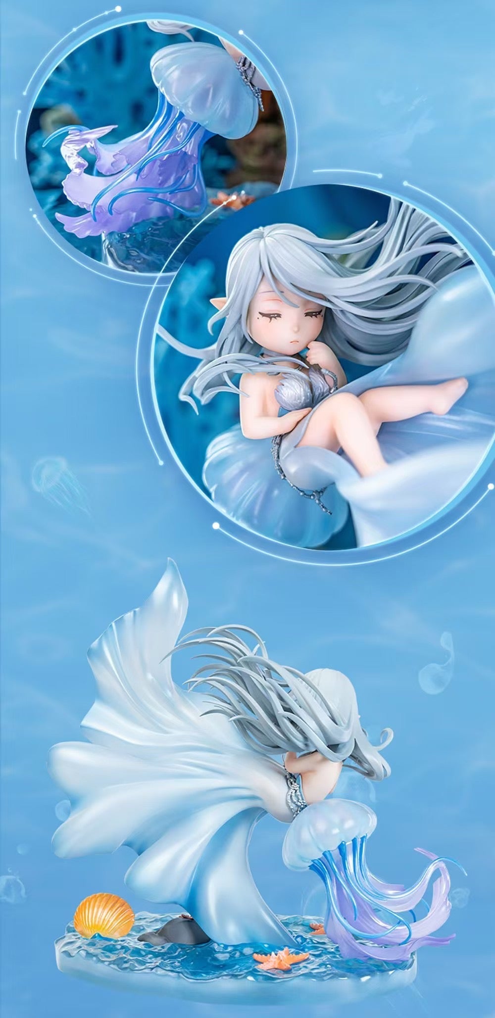 Sparkey x WLOP - Licensed Q Deep Ocean Ghostblade Princess Yan | 版权 Q版 深海 鬼刀海琴烟