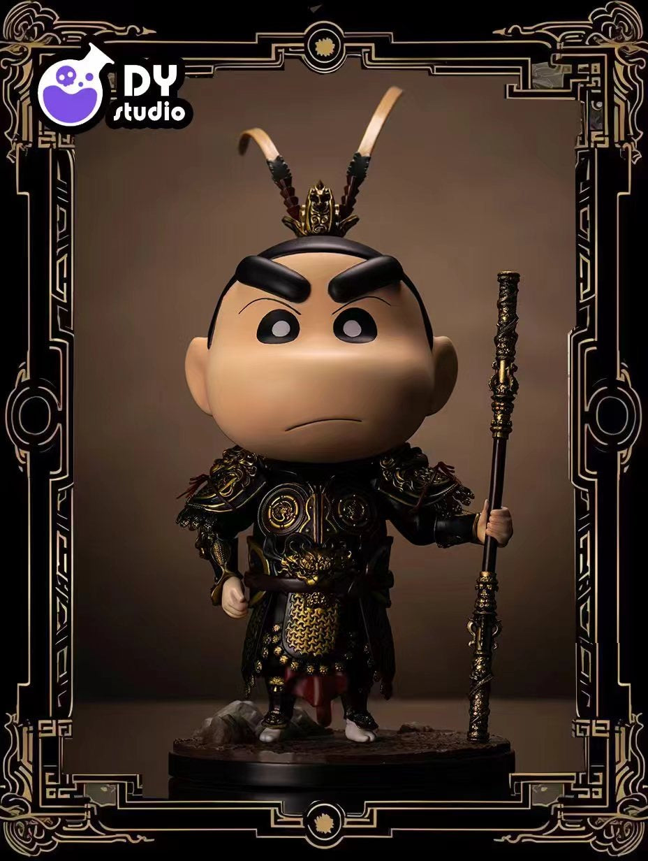 DY Studio - Shin Chan cos Black Myth Wukong & Zouemon Hakkai | 黑