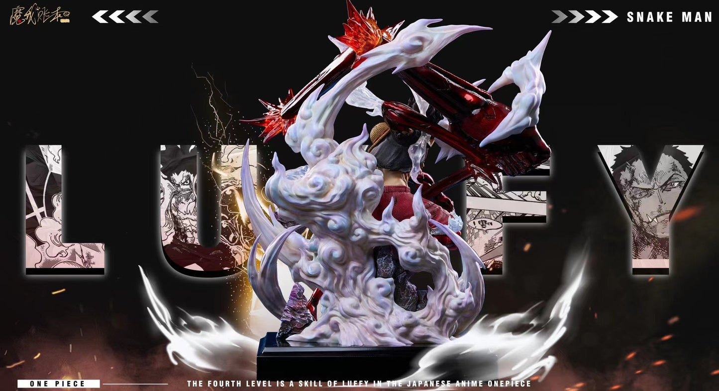 Mo Wo Zhang Ben - Gear 4 Snakeman Luffy | 四档蛇人路飞