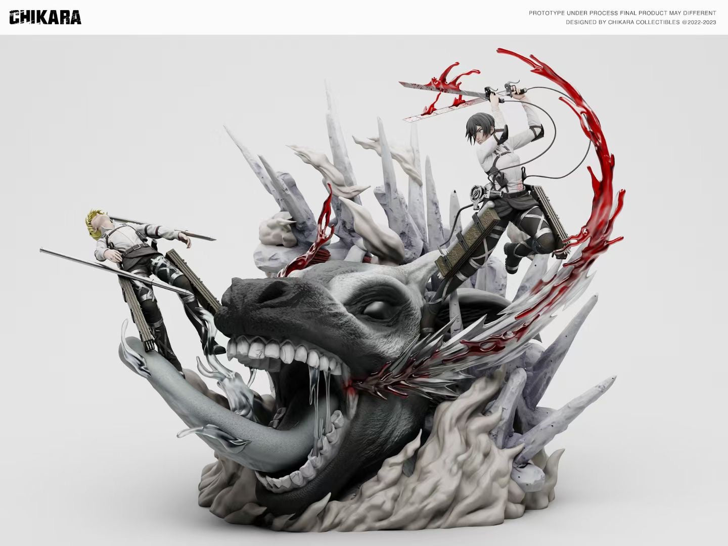 Chikara Studio - Mikasa retrieves Armin | 三笠夺回阿尔敏