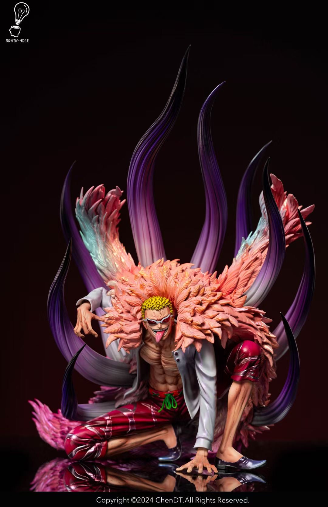 Brain Hole Studio - Squatting Posture Donquixote Doflamingo | 蹲姿唐吉诃德·多弗朗明哥