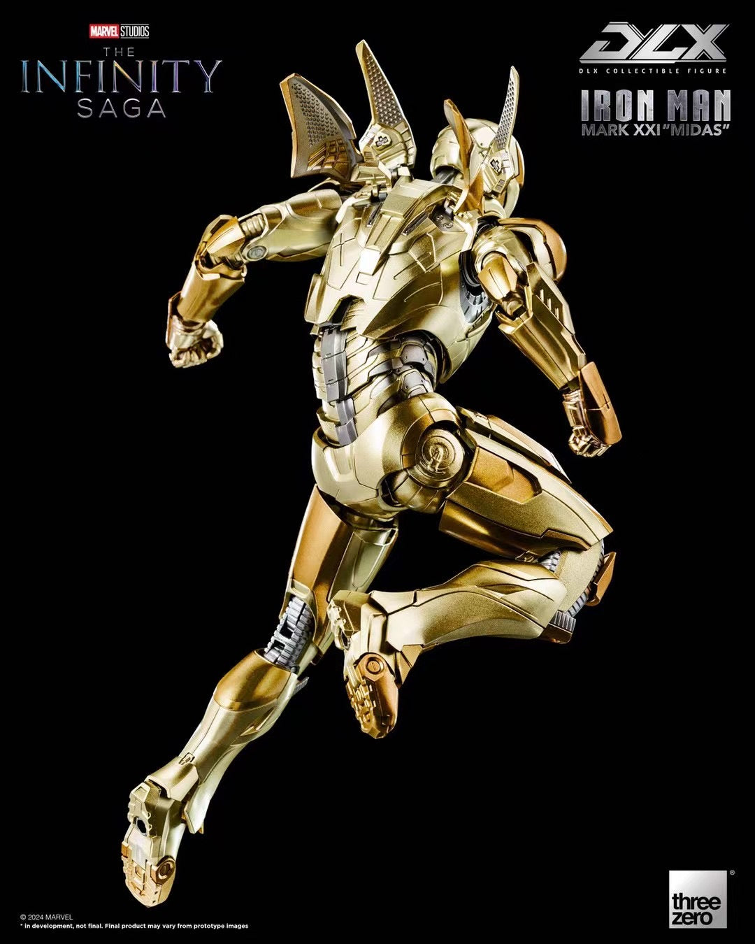 THREEZERO - Licensed DLX Iron Man Mark 21 Midas | 版权 DLX 钢铁侠Mark 21 米达斯