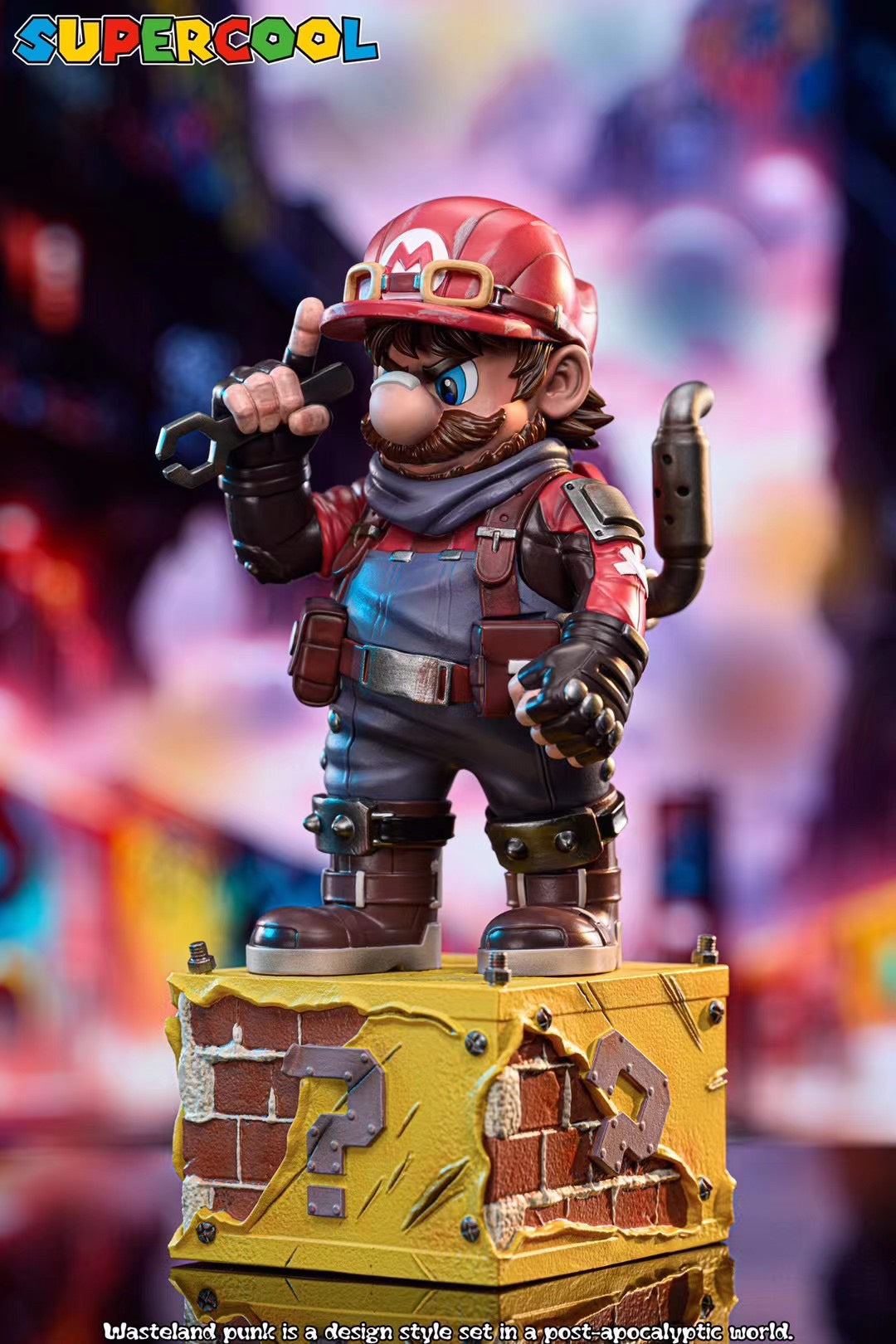 Supercool Studio - Cyberpunk Super Plumber Mario | 赛博朋克超级水管工 马里奥