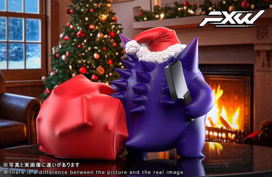 FXW Studio - Christmas Day Gengar & Slowpoke | 圣诞节 耿鬼 & 呆呆兽
