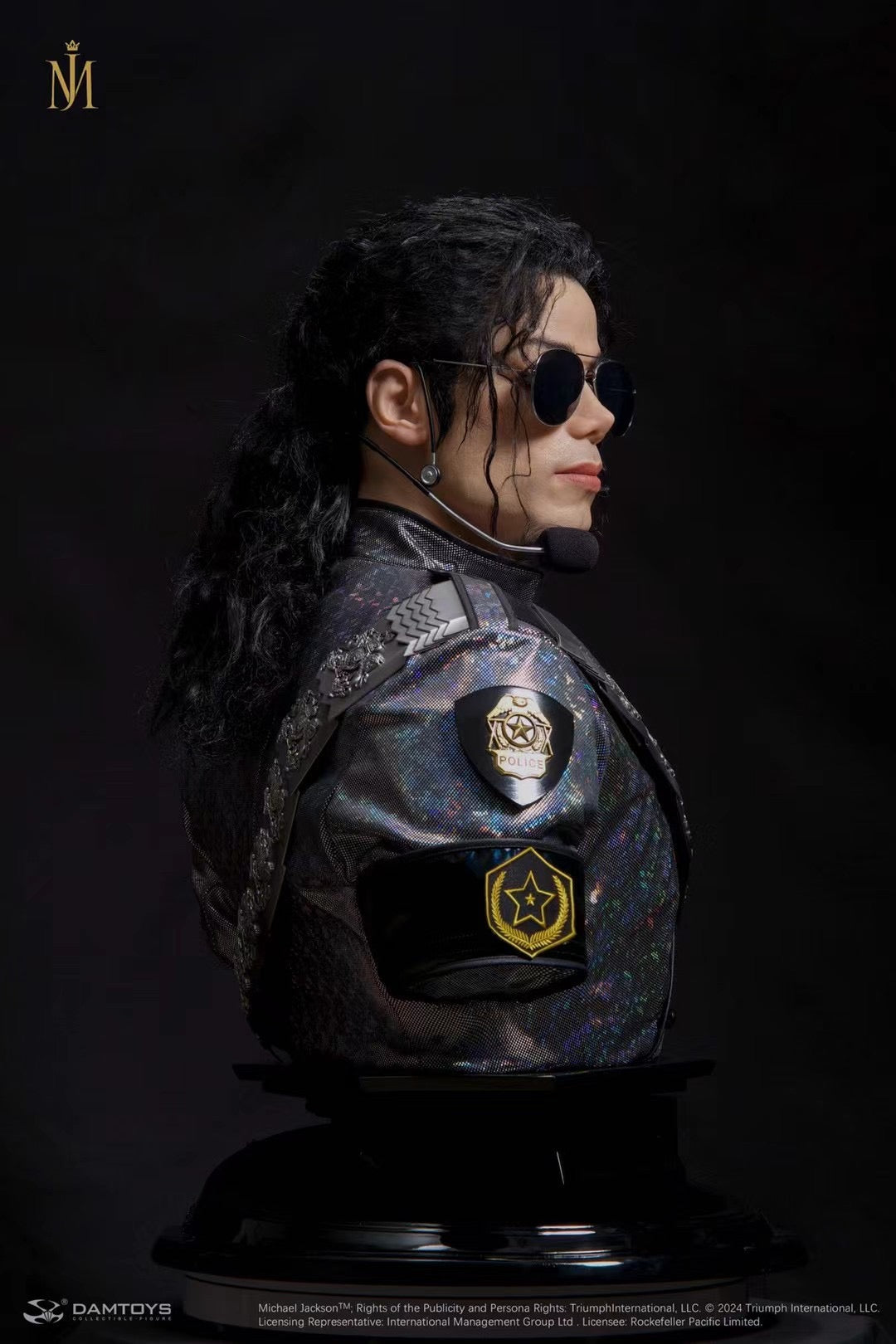 Damtoys Studio - Licensed Michael Jackson 1/1 Bust | 版权 迈克尔·杰克逊 1/1 胸像