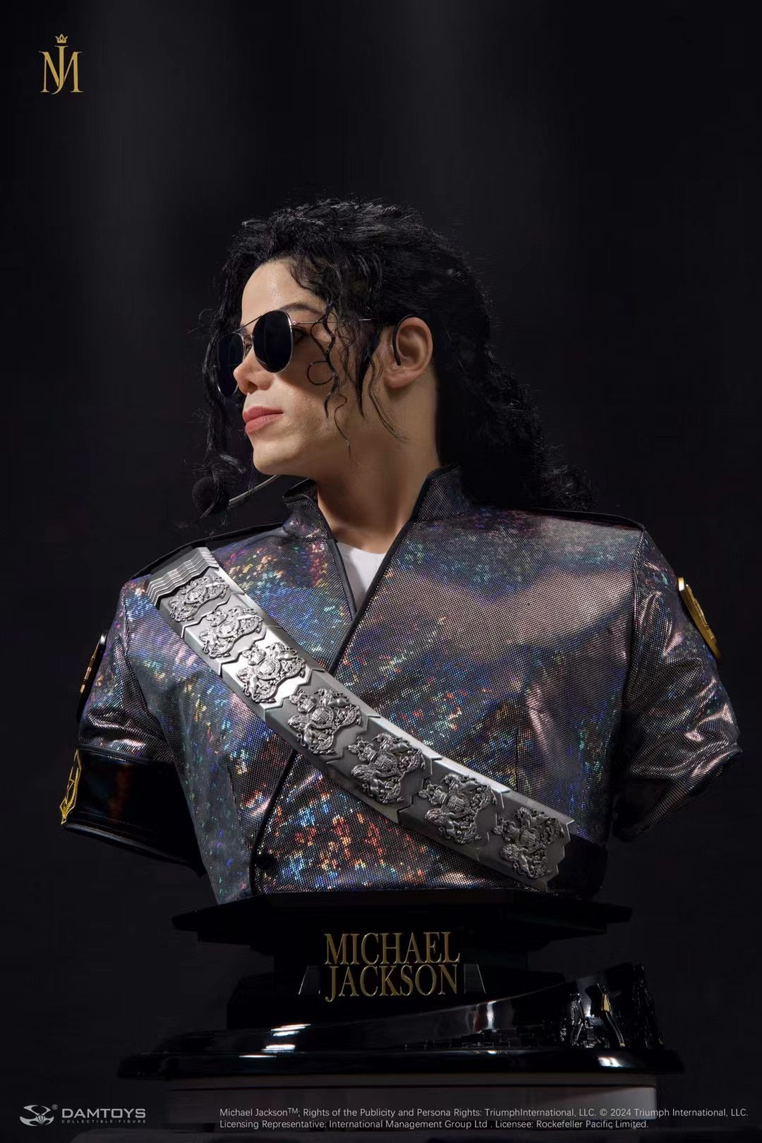 Damtoys Studio - Licensed Michael Jackson 1/1 Bust | 版权 迈克尔·杰克逊 1/1 胸像