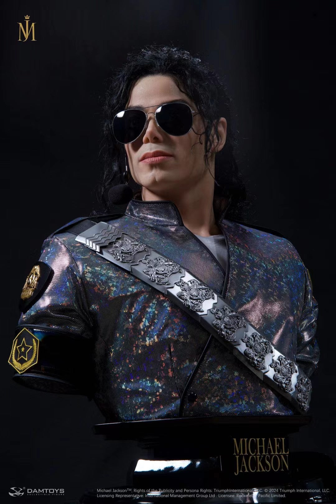 Damtoys Studio - Licensed Michael Jackson 1/1 Bust | 版权 迈克尔·杰克逊 1/1 胸像