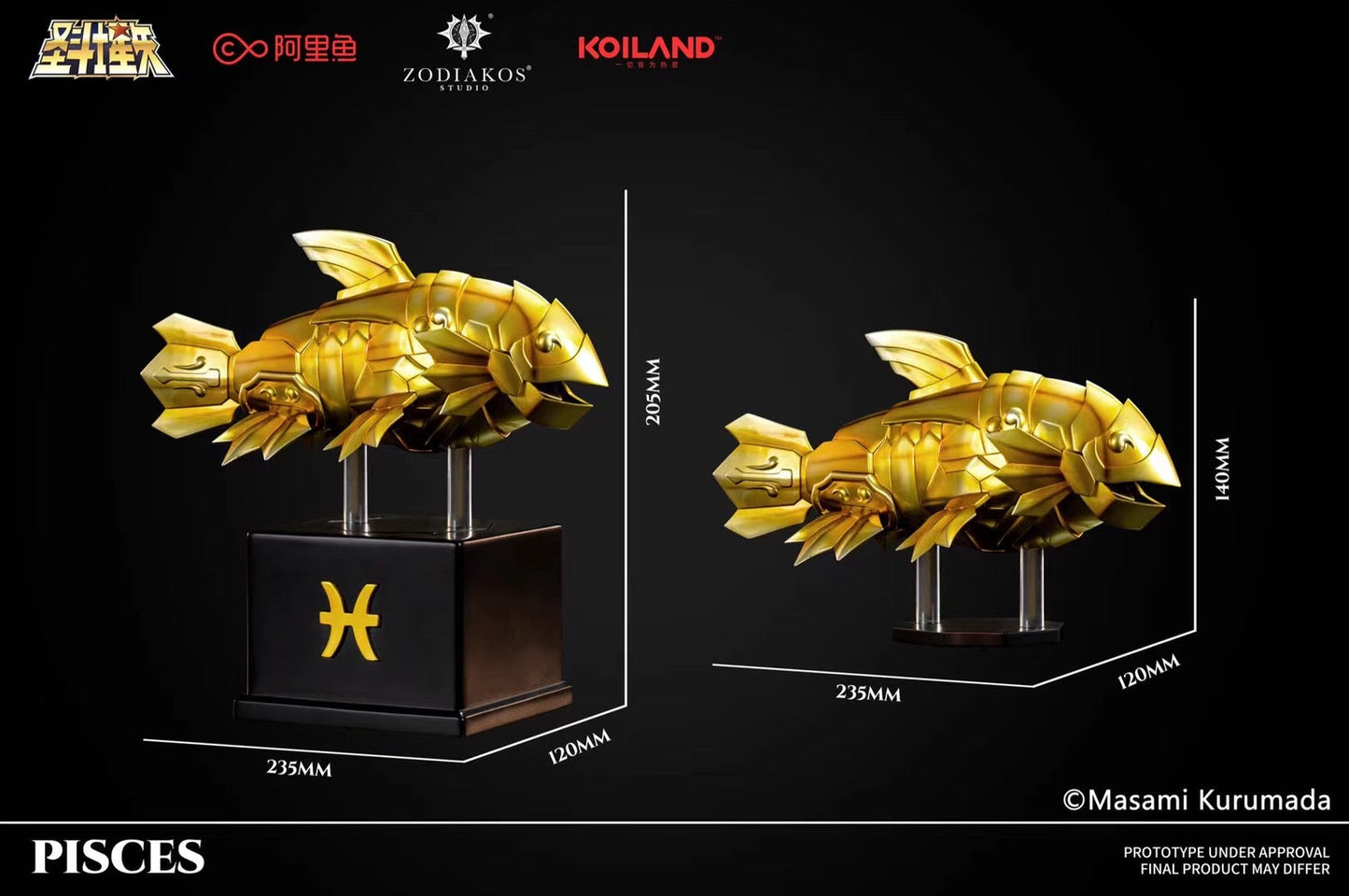Zodiakos Studio - Licensed Pisces Cloth | 版权 双鱼座圣衣形态