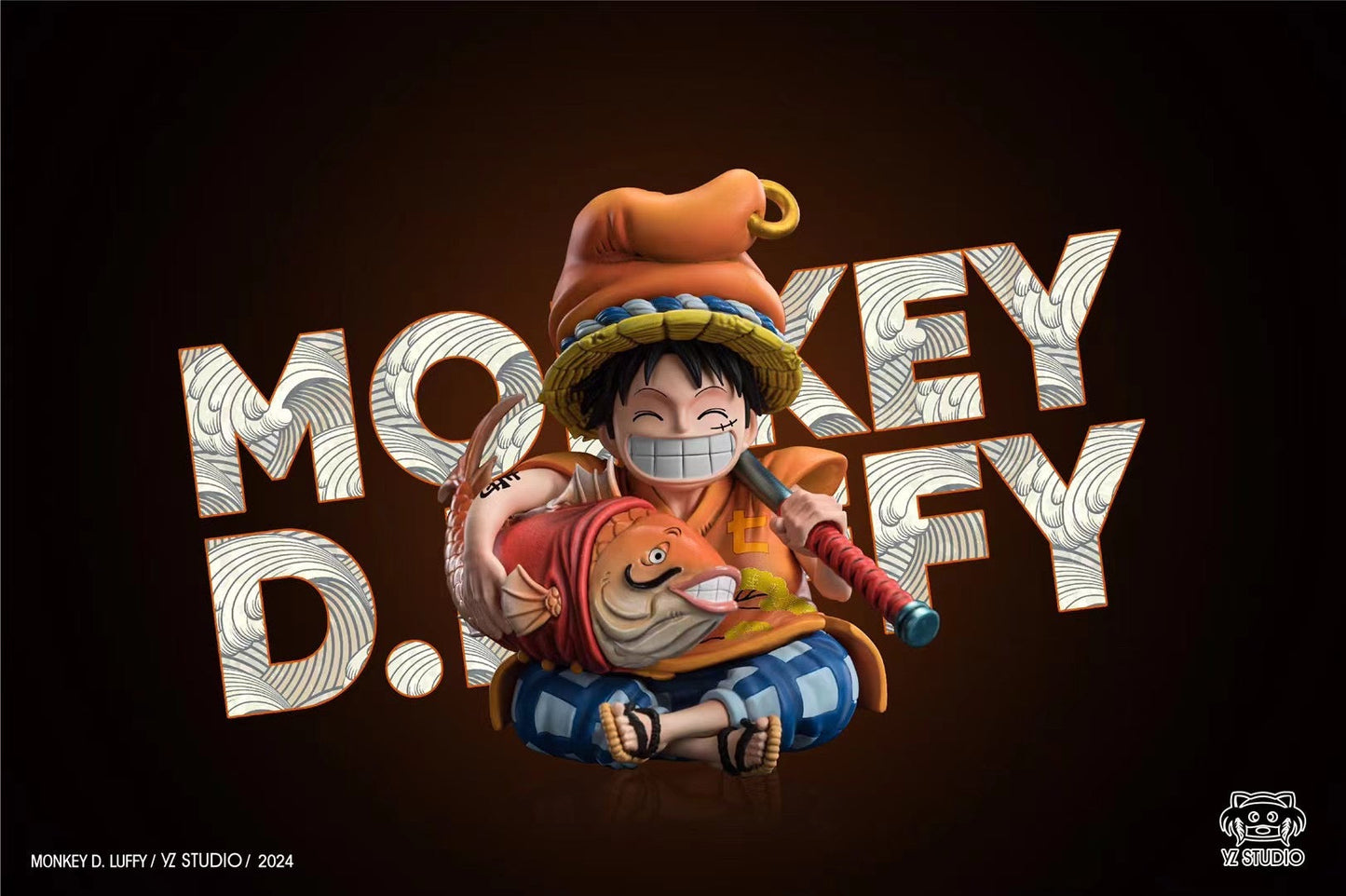 YZ Studio - Hug Fish Luffy | 抱鱼路飞
