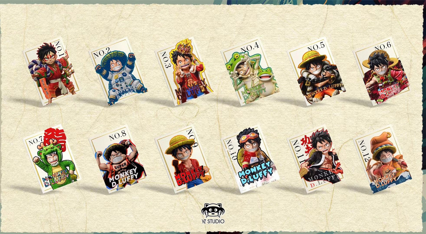 YZ Studio - Hug Fish Luffy | 抱鱼路飞