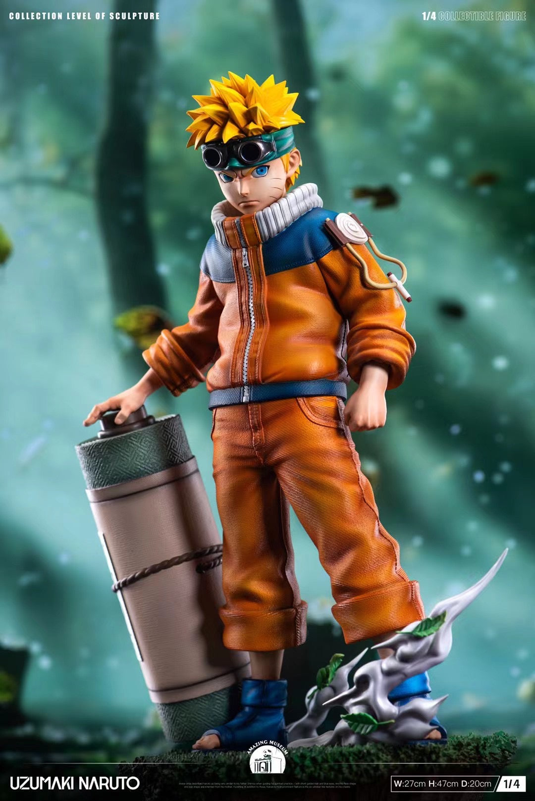 Amazing Museum - Naruto Uzumaki (Childhood Door Gods Series) | 漩涡鸣人 (童年门神系列)