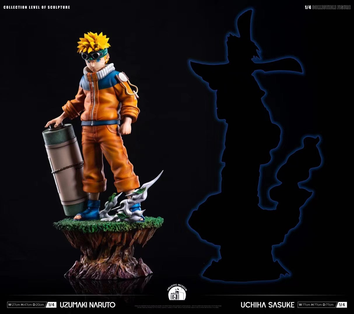 Amazing Museum - Naruto Uzumaki (Childhood Door Gods Series) | 漩涡鸣人 (童年门神系列)