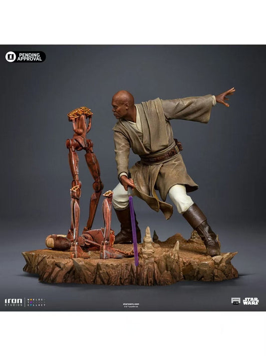 Iron Studio - Licencita Star Wars Mace Windu | Kopirajtita Star Wars Mace Windu