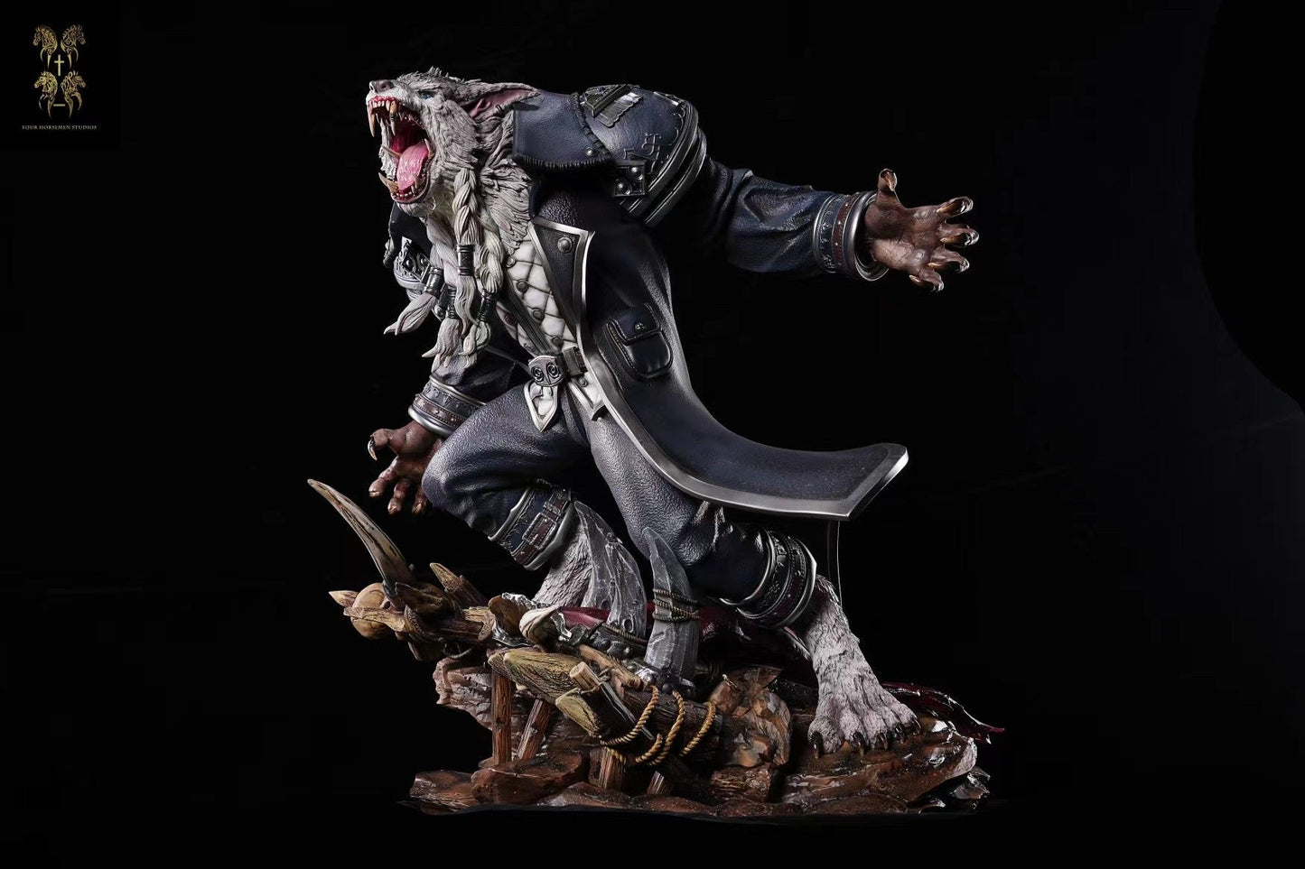 Four Horsemen Studio - World of Warcraft Wolf King Genn Greymane | 魔兽狼王 吉恩·格雷迈恩