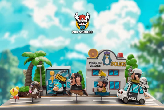 ZOR Studio - Running Penguin Village (Part 2) Bank & Police Station | 奔跑企鹅村(第二弹) 银行&警署