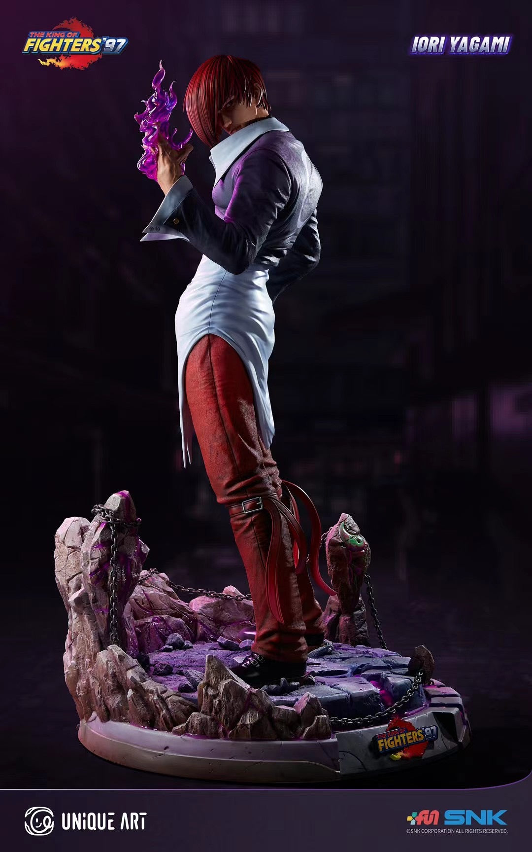 Unique Art Studio - Licensed King of Fighters Iori Yagami | 版权 拳皇 八神 庵