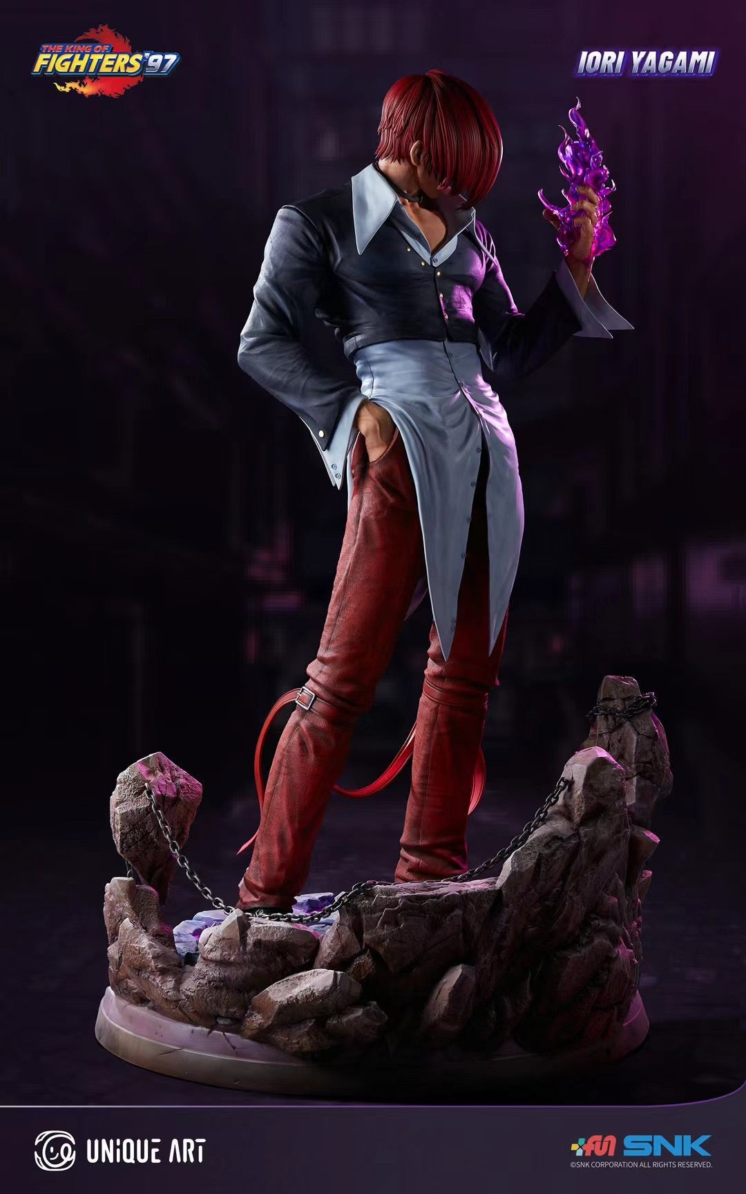 Unique Art Studio - Licensed King of Fighters Iori Yagami | 版权 拳皇 八神 庵