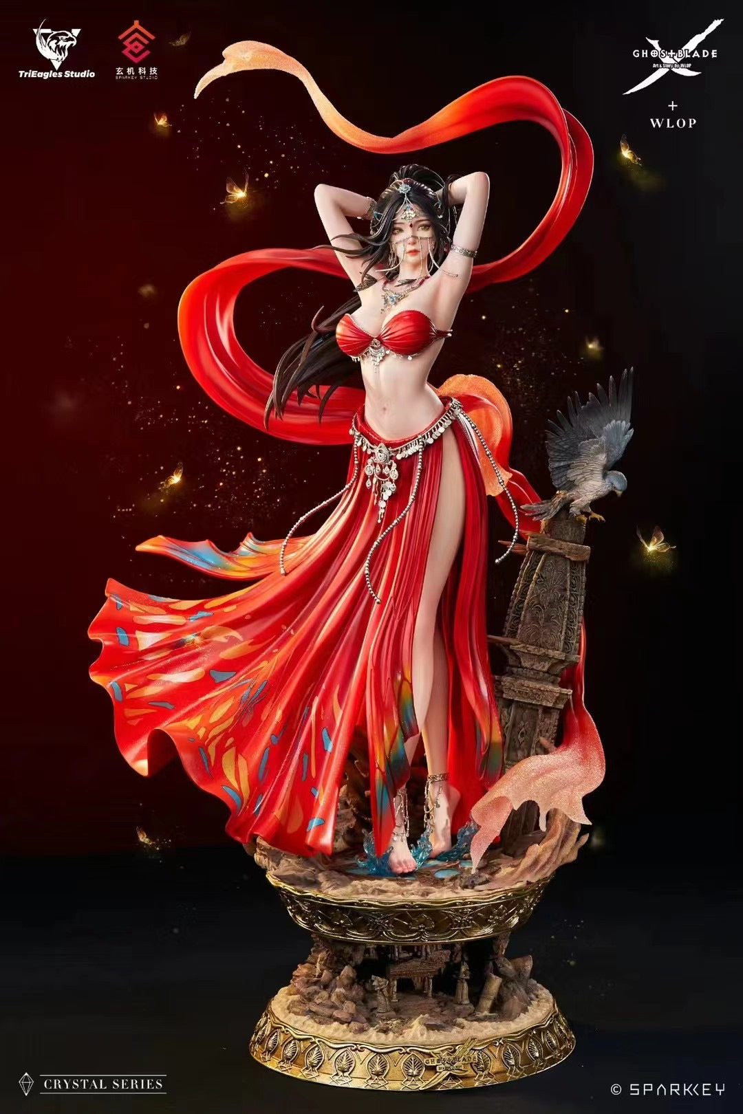 TriEagles x WLOP - Licensed GhostBlade Princess Aeolian Feng Ling Wind Dragging | 版权 鬼刀 风玲公主 风曳