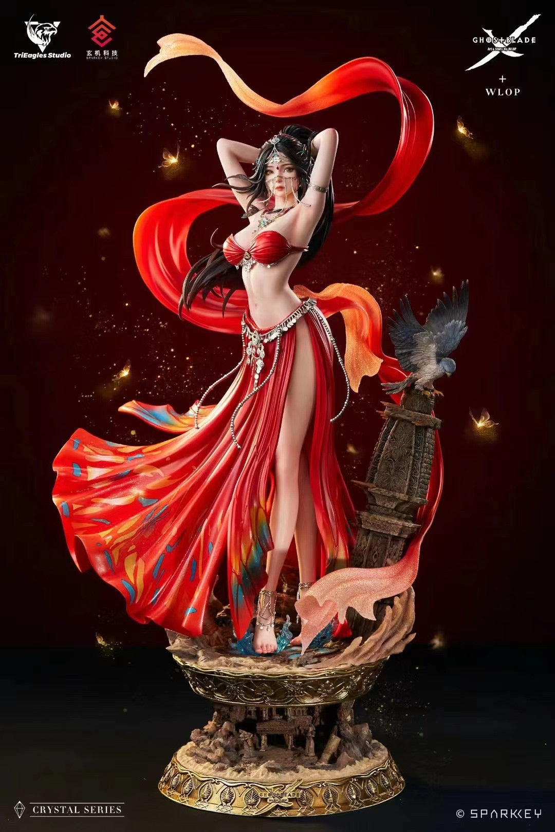 TriEagles x WLOP - Licensed GhostBlade Princess Aeolian Feng Ling Wind Dragging | 版权 鬼刀 风玲公主 风曳