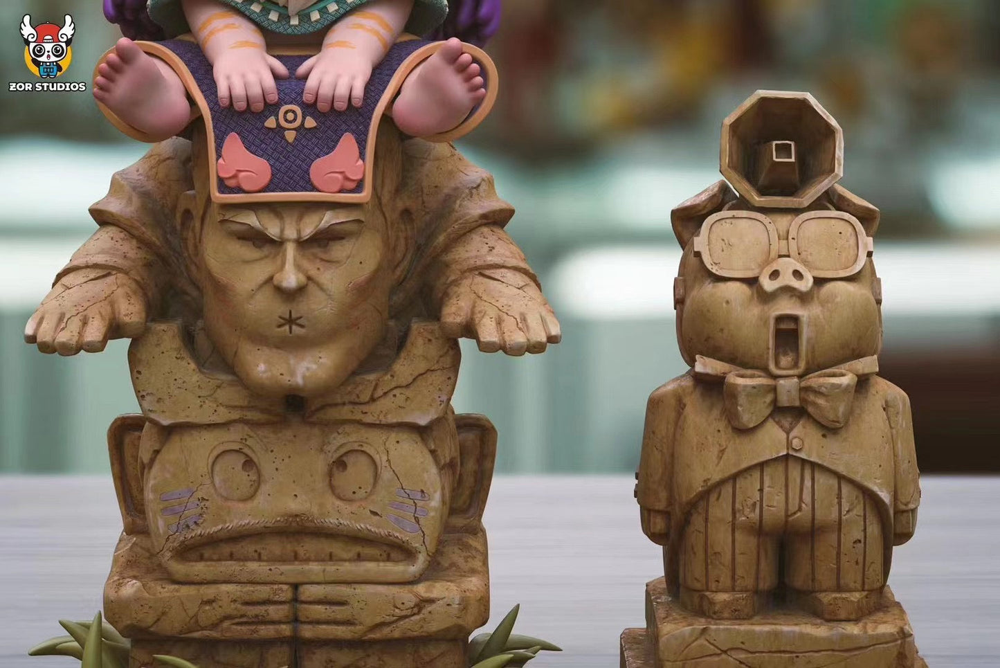 ZOR Studio - Native American Totem Pole Arale | 印第安 图腾柱 阿拉蕾