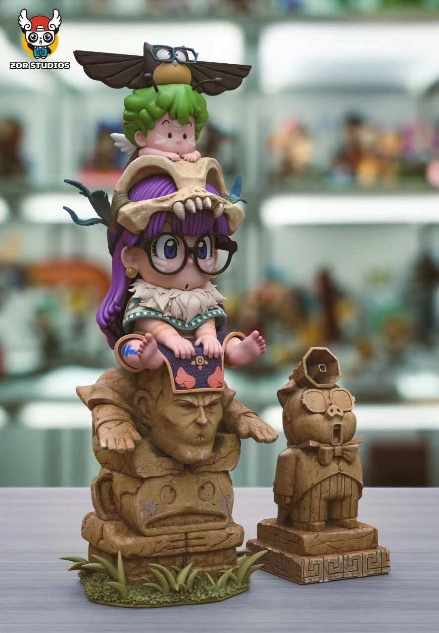 ZOR Studio - Native American Totem Pole Arale | 印第安 图腾柱 阿拉蕾