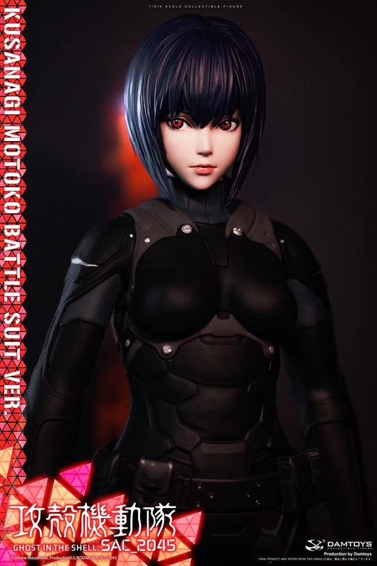 Damtoys Studio - Licensed Ghost in the Shell SAC_2045 Motoko Kusanagi Battle Version DMS044 | 版权 攻壳机动队2045 草薙素子 战斗服版 DMS044