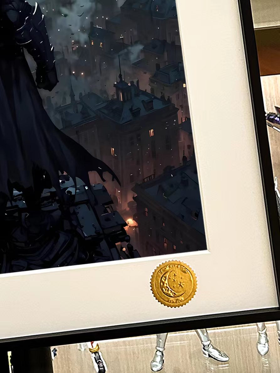 Starry Sky - Dark Knight (Decorative Art Painting) | 黑暗骑士 (装饰画)