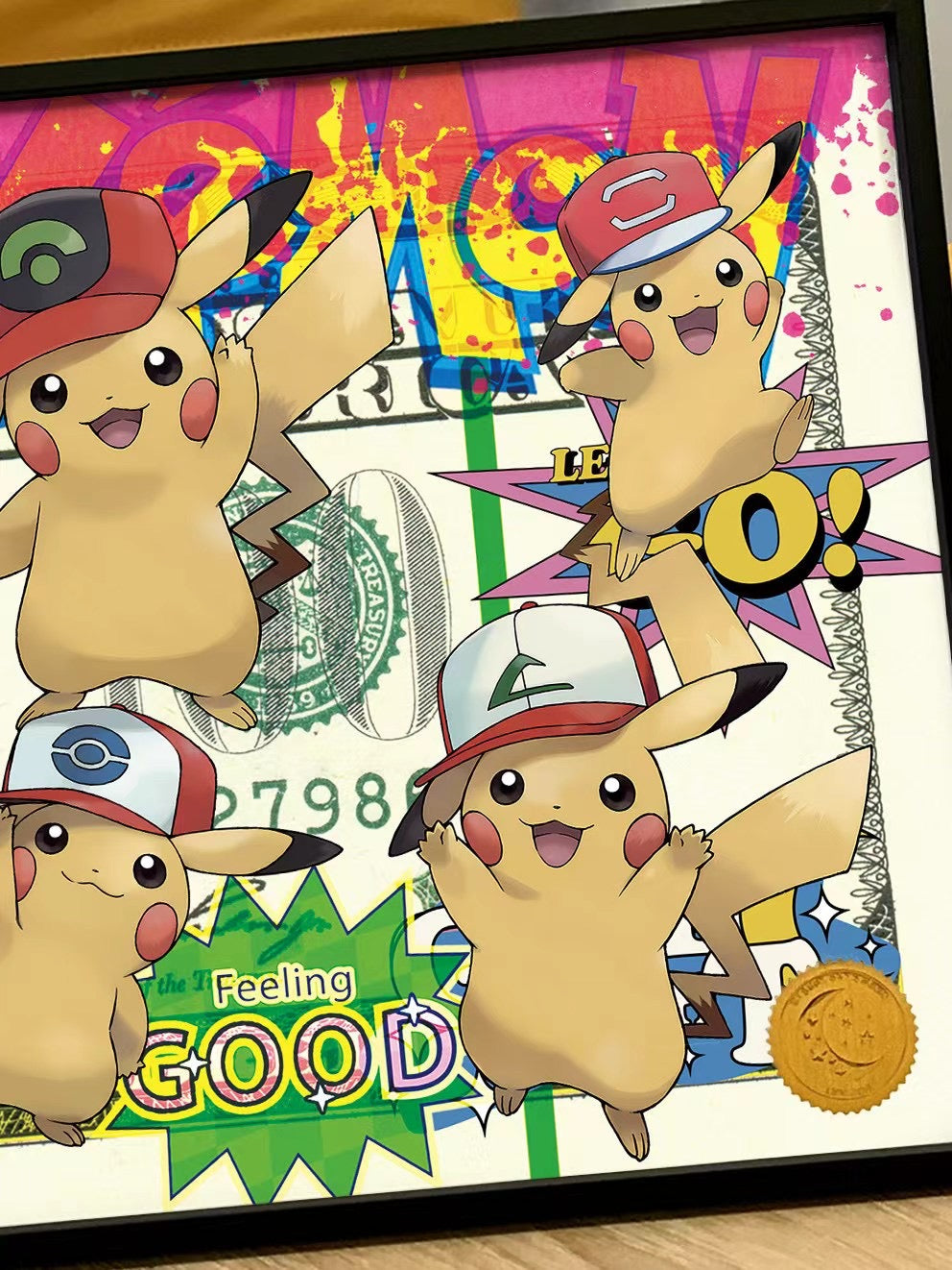 Starry Sky - Pokémon Dollar Bill 2.0 | 宝可梦美金版画 2.0