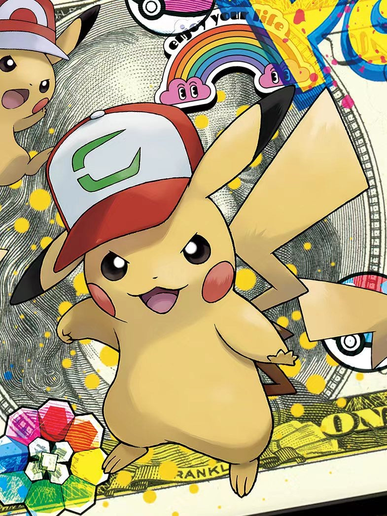 Starry Sky - Pokémon Dollar Bill 2.0 | 宝可梦美金版画 2.0