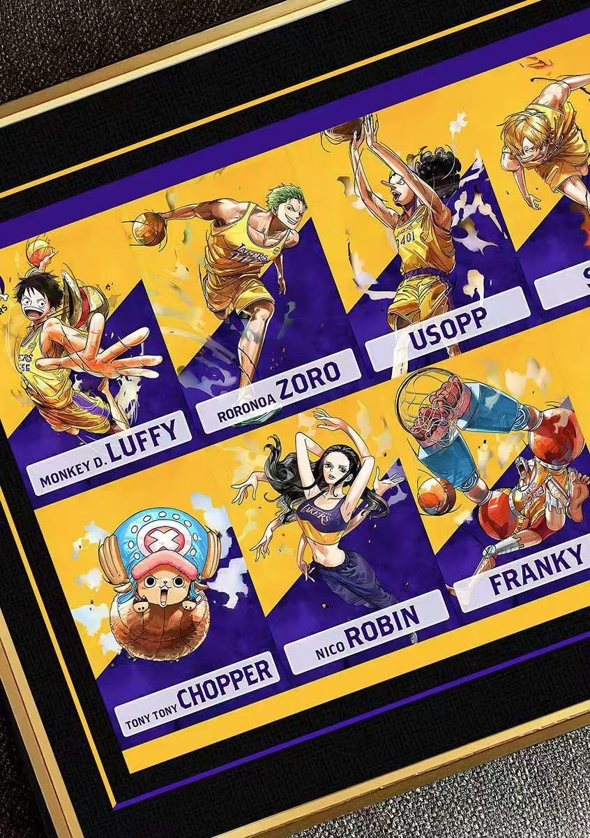 Thousand Bird Studio - Straw Hat Crew Lakers Players | 草帽团湖人队球员