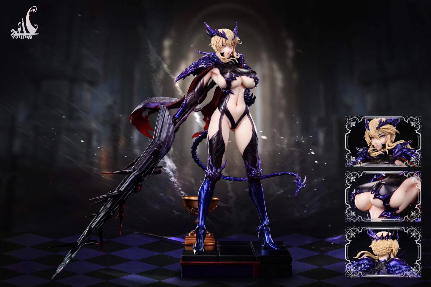 Xpic Studio - White Lancer Artoria & Black Lancer Artoria | 白枪呆 & 黑枪呆