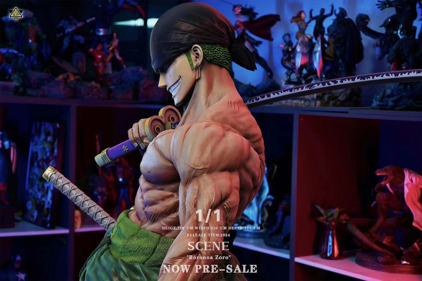 Super Bomb Studio - 1/1 Roronoa Zoro | 1/1 罗罗诺亚.索隆