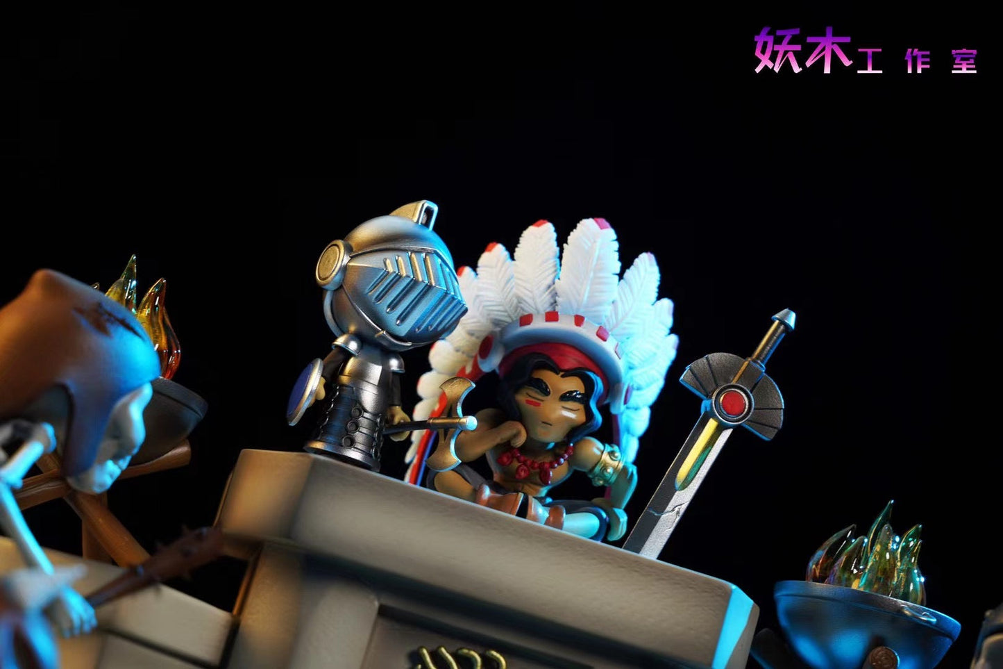 Yao Mu Studio - MapleStory Warrior Tribe | 冒险岛枫之谷 勇士部落