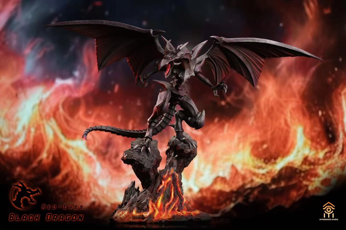 Aftershock Studio - Blue-Eyes White Dragon & Red-Eyes Black Dragon | 青眼白龙 & 真红眼黑龙