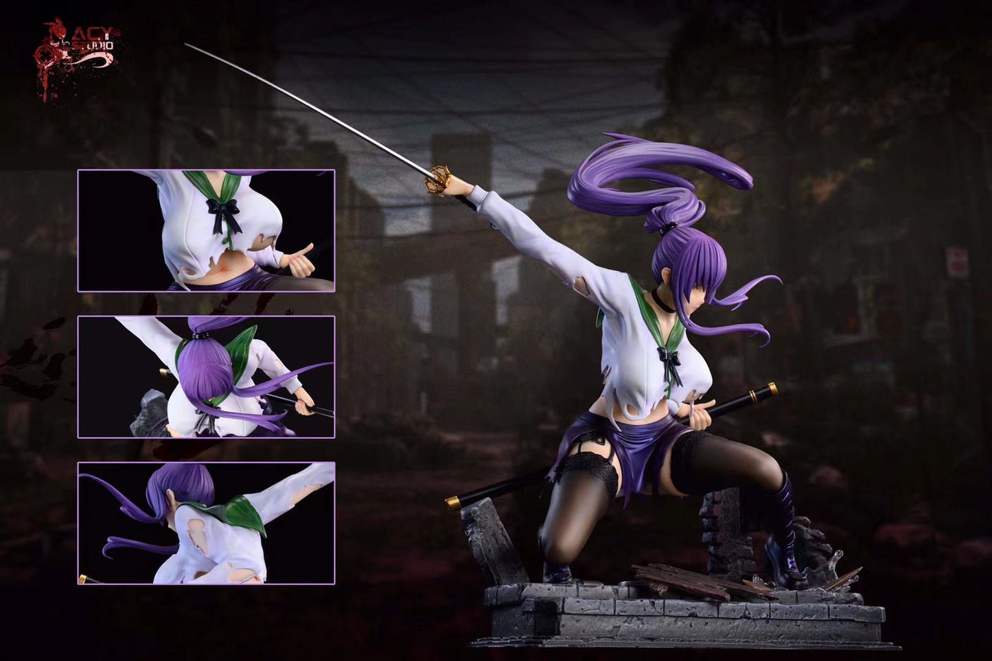 ACY Studio - Highschool of The Dead Busujima Saeko | 学园默示录 毒岛冴子