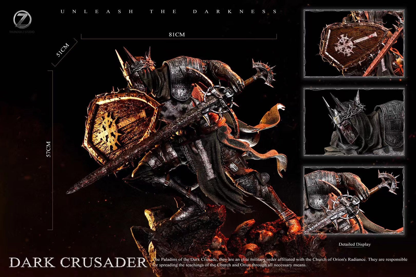Thunder Z Studio - Custom Order Lords of the Fallen Dark Crusader | 私定 堕落之王 黑暗十字军