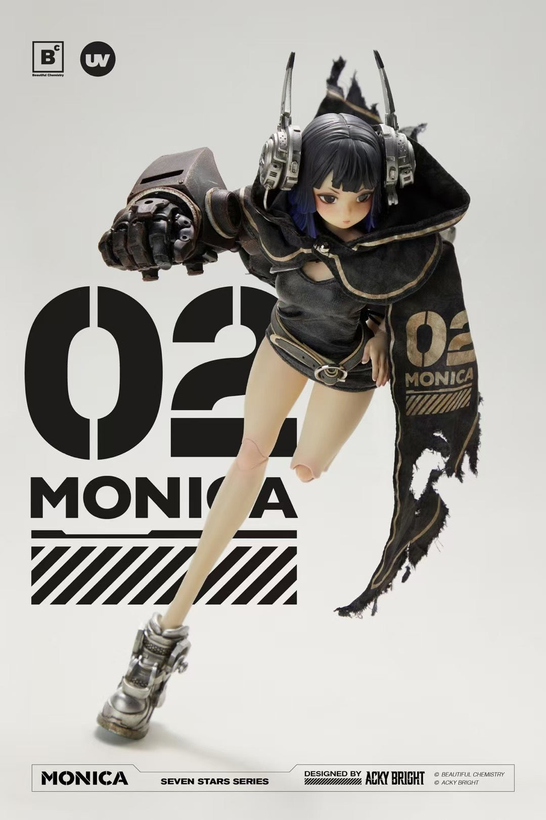 Beautiful Chemistry x Acky Bright - No.02 Monica (Seven Stars Series) | 02号Monica (Seven Stars Series)