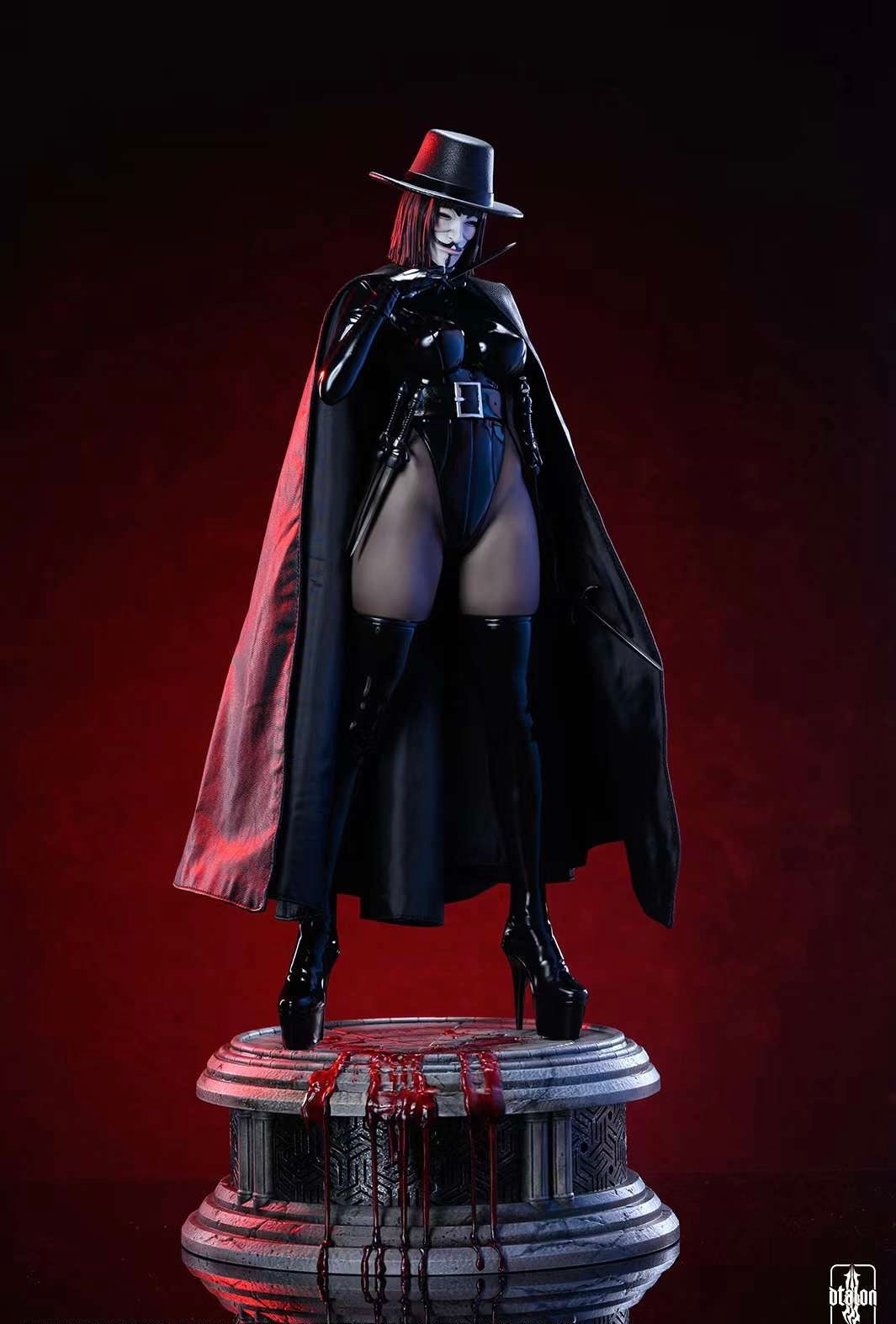 Dtalon Studio - Guy Fawkes Mask Miss V | 盖伊·福克斯面具 V小姐