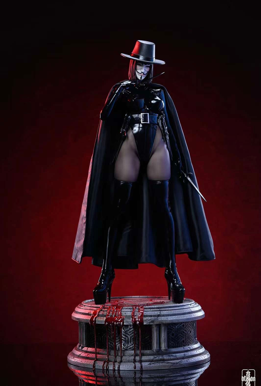 Dtalon Studio - Guy Fawkes Mask Miss V | 盖伊·福克斯面具 V小姐