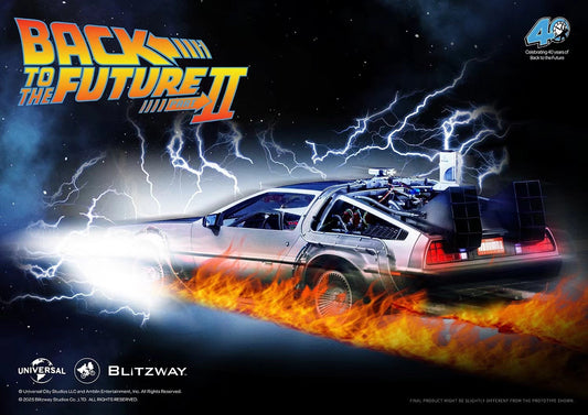 Blitzway - Licensed Back to the Future Part II Time Machine BW-UMS12201 | 版权 回到未来2 时光飞车 BW-UMS12201