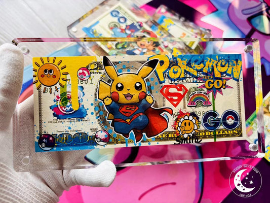 Starry Sky - Pikachu Justice League US Dollar Brick | 皮卡丘正义联盟美金砖