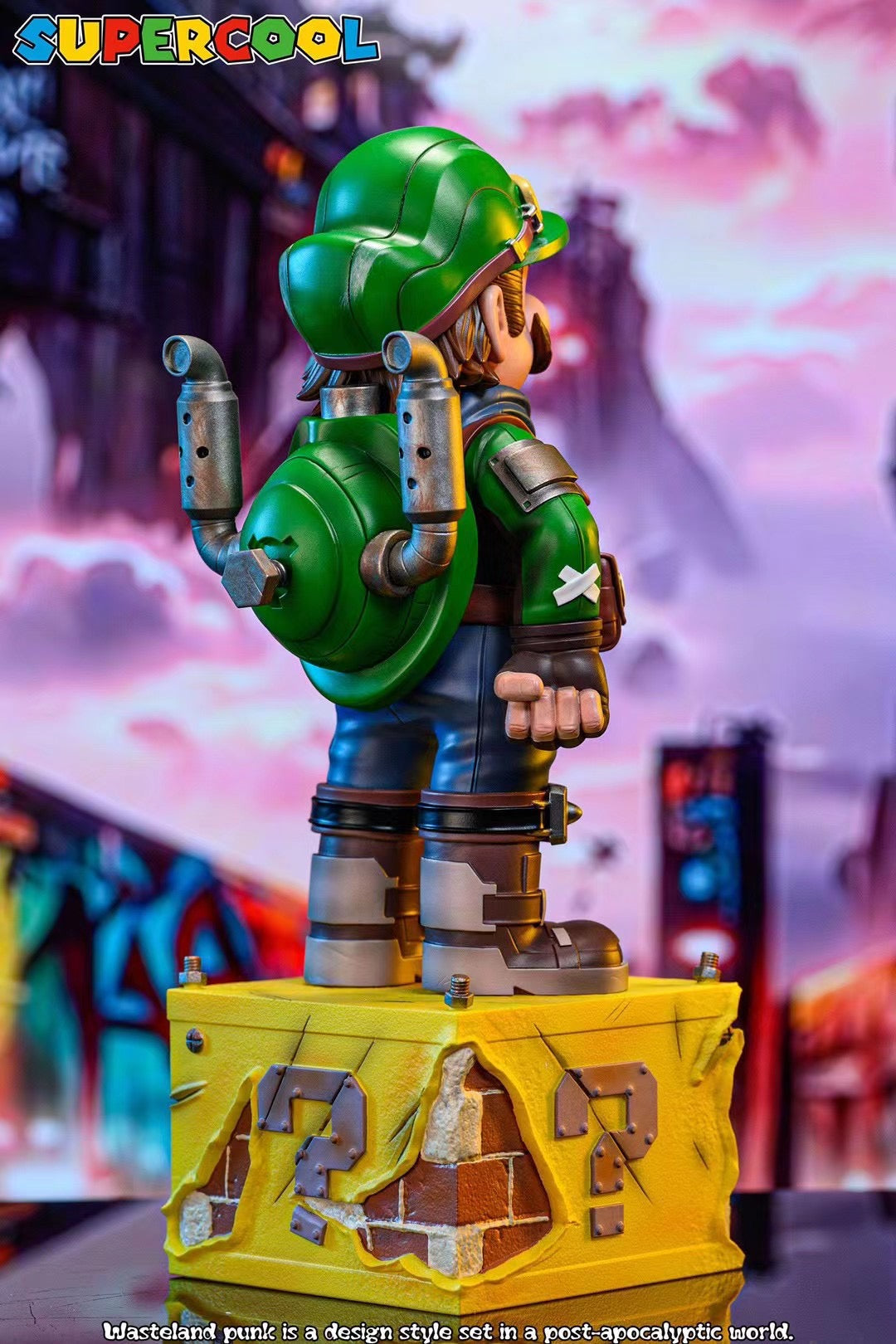 Supercool Studio - Cyberpunk Super Plumber Luigi | 赛博朋克超级水管工 路易吉