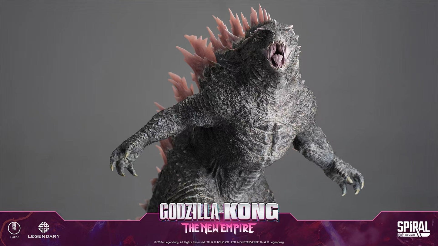 Spiral Studio - Licensed Godzilla vs. Kong 2: The Rise of the Empire - Godzilla 2024 Evolution Form | 版权 哥斯拉大战金刚2 帝国崛起 哥斯拉 2024 进化形态