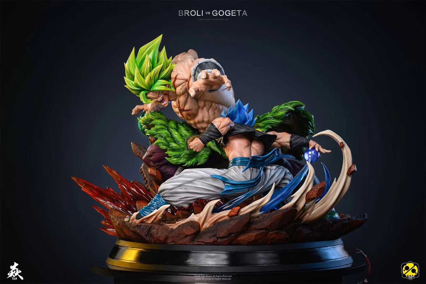 Two Percent Studio x Yan Studio - Broly vs Gogeta | 布罗利 vs 悟吉塔