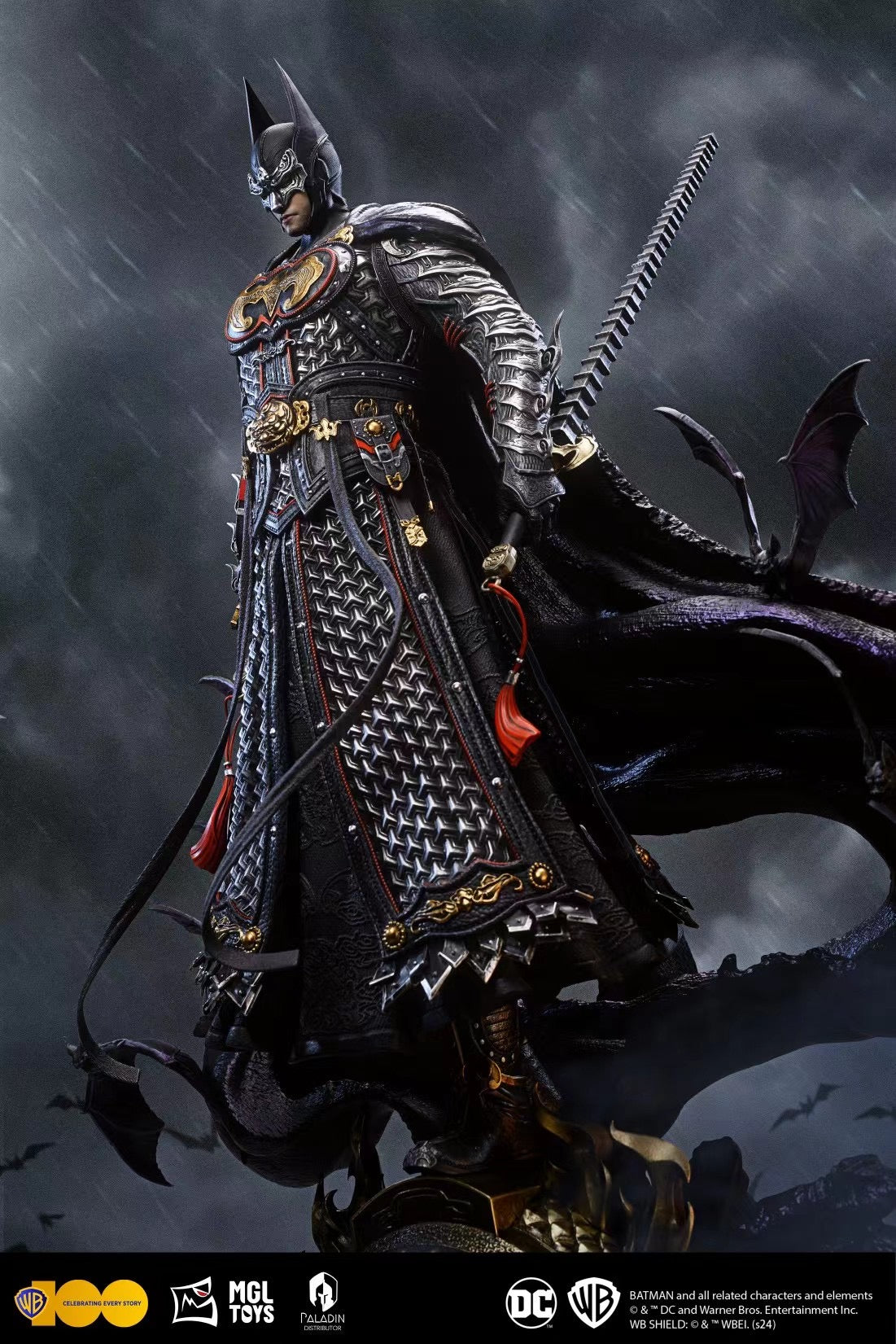 Warner Bros x MGL Paladin - Licensed Batman Night Travel in Embroidered Uniform | 版权 蝙蝠侠 锦衣夜行